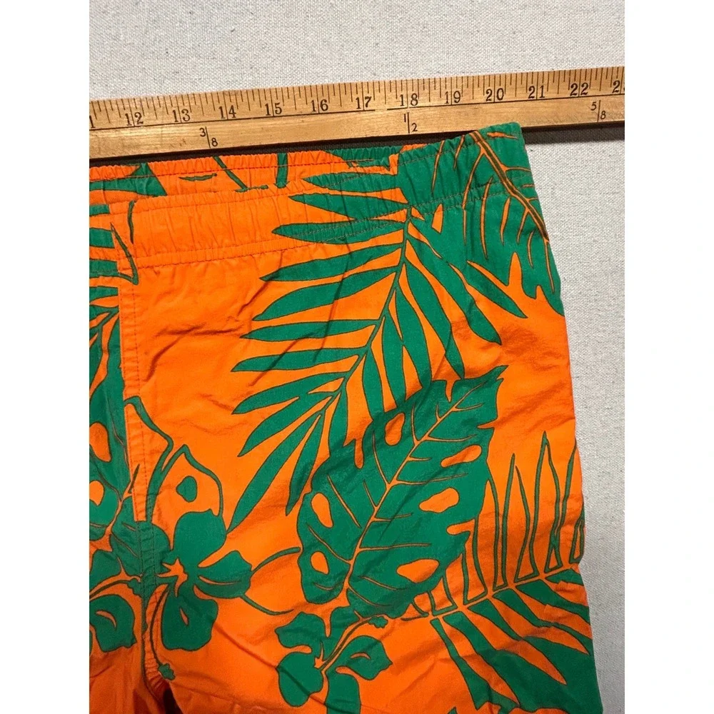 Vintage Polo‎ Sport Ralph Lauren Men's XL Swim Trunks Tropical Hibiscus Floral